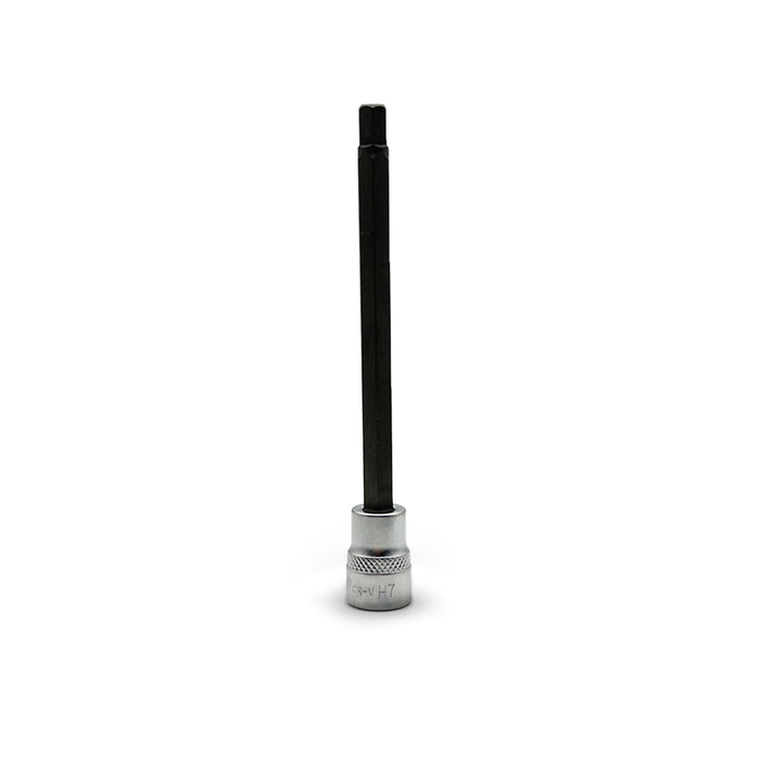 AuzGrip A71009 7 Piece Metric 3/8" Square Drive Long Reach In-Hex Bit Socket Set