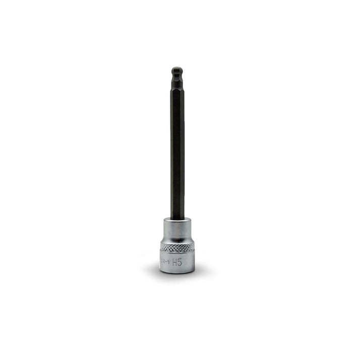 AuzGrip A71050 7 Piece 100mm Metric 3/8" Square Drive Hex Ball-End Socket Bit Set