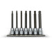 AuzGrip A71050 7 Piece 100mm Metric 3/8" Square Drive Hex Ball-End Socket Bit Set