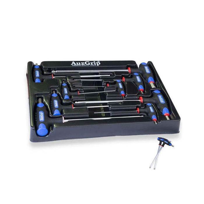 AuzGrip A71340 Metric T-Handle Hex Key Set