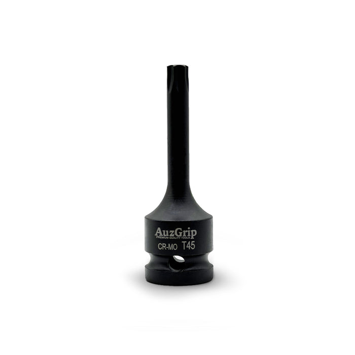 AuzGrip A84602 8 Piece 1/2" Square Drive Impact Torx Bit Socket Set