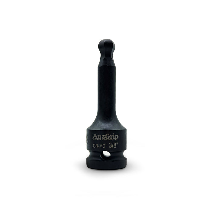 AuzGrip A84606 9 Piece SAE 1/2" Square Drive Ball End Hex Bit Impact Socket Set