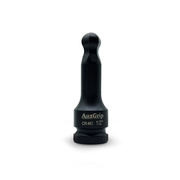 AuzGrip A84606 9 Piece SAE 1/2" Square Drive Ball End Hex Bit Impact Socket Set