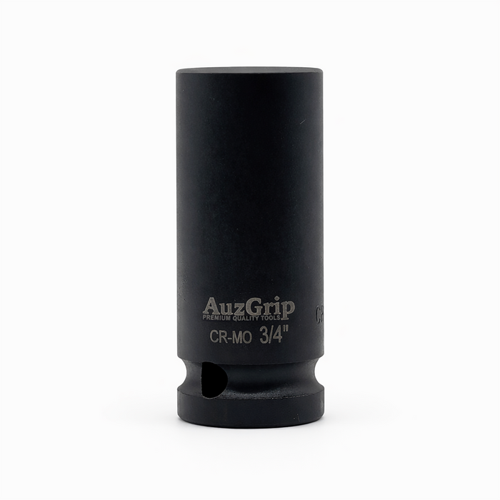 AuzGrip A84611 11 Piece SAE 6 Point 1/2" Square Drive Deep Impact Socket Set