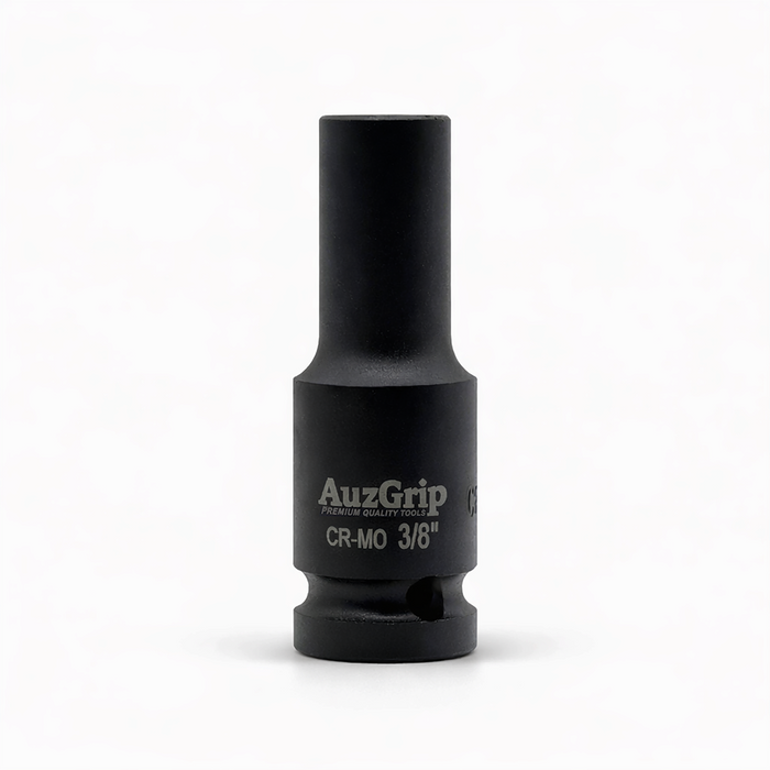 AuzGrip A84611 11 Piece SAE 6 Point 1/2" Square Drive Deep Impact Socket Set