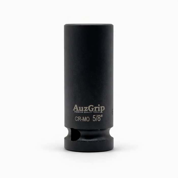 AuzGrip A84611 11 Piece SAE 6 Point 1/2" Square Drive Deep Impact Socket Set