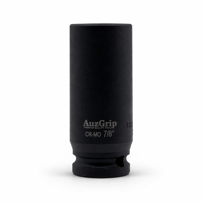 AuzGrip A84611 11 Piece SAE 6 Point 1/2" Square Drive Deep Impact Socket Set