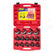 AuzGrip A84901 14 Piece 1/2" Square Drive Open-End Impact Crowfoot Spanner