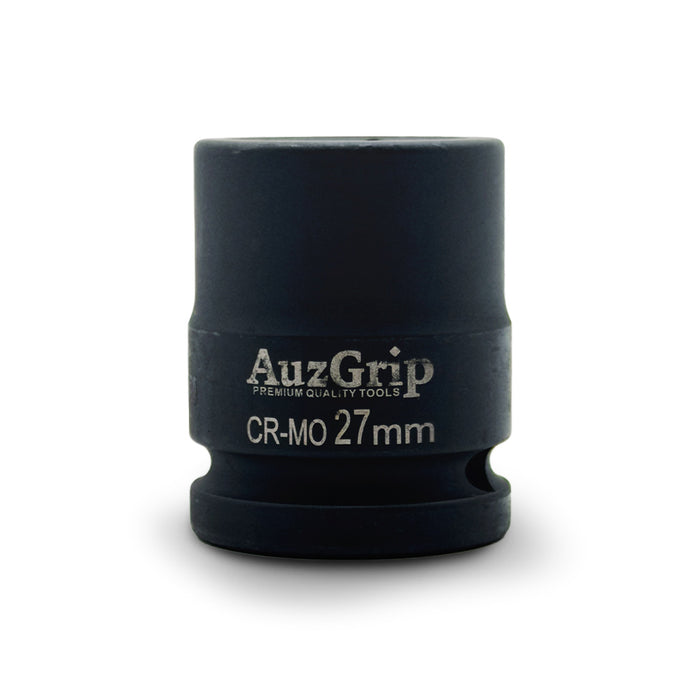 AuzGrip A86604 27 Piece Metric 6 Point 3/4" Square Drive Impact Socket Set