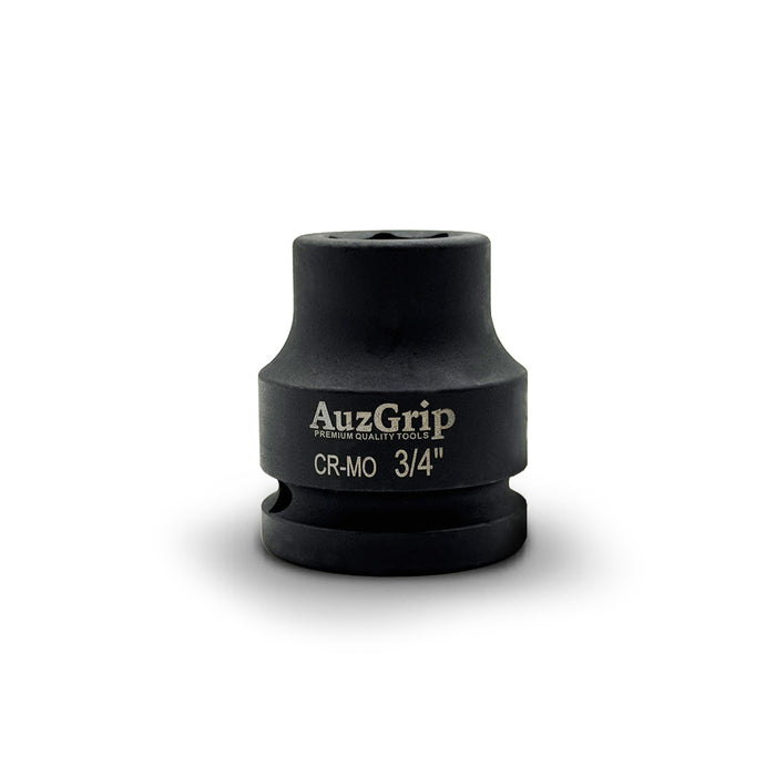AuzGrip A86605 27 Piece SAE 6 Point 3/4" Square Drive Impact Socket Set