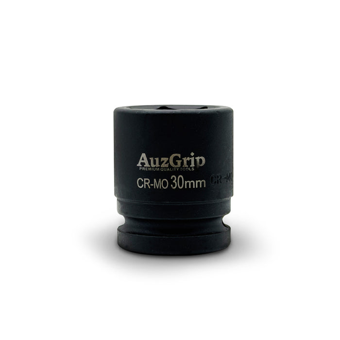 AuzGrip A86607 8 Piece Metric 6 Point 3/4" Square Drive Impact Socket Set