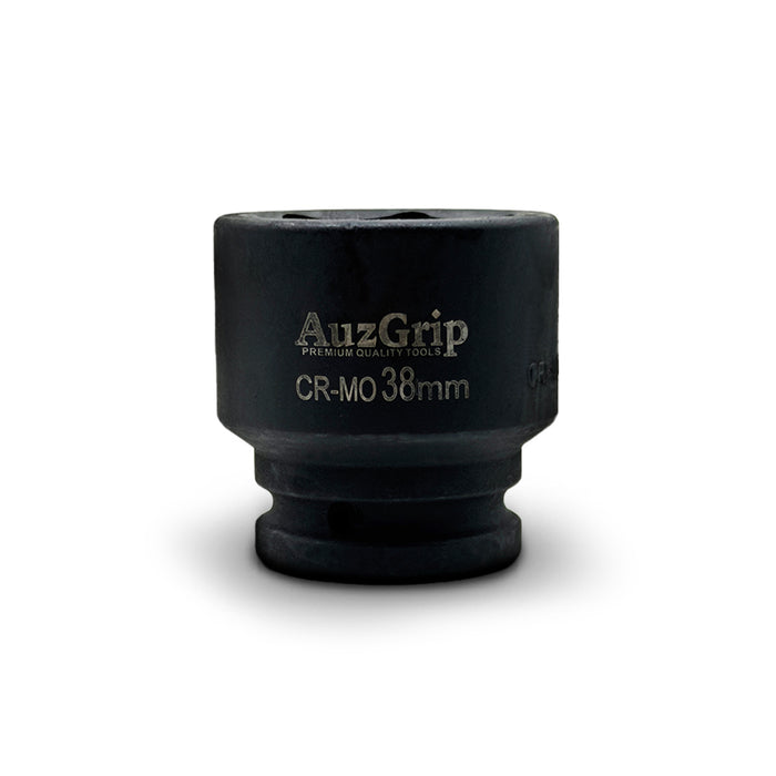 AuzGrip A86607 8 Piece Metric 6 Point 3/4" Square Drive Impact Socket Set