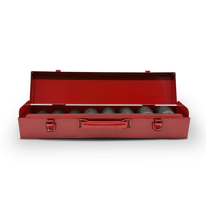 AuzGrip A86608 8 Piece SAE 6 Point 3/4" Square Drive Deep Impact Socket Set