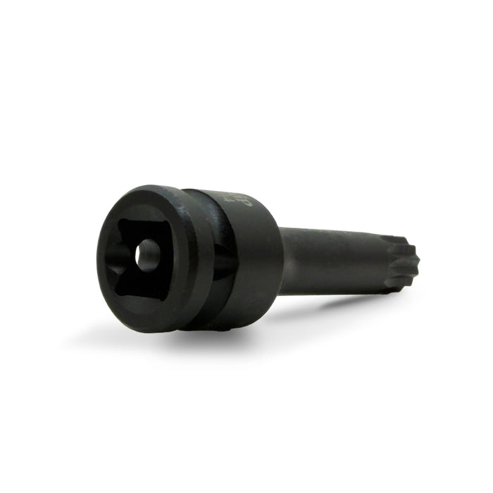 Auzgrip A84609 8 Piece 78mm 1/2'' Square Drive Triple Square Bit Impact Socket Set