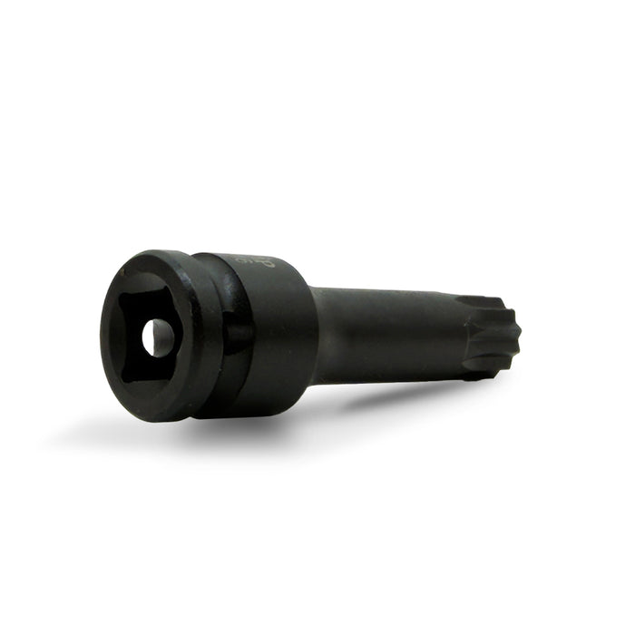 Auzgrip A84609 8 Piece 78mm 1/2'' Square Drive Triple Square Bit Impact Socket Set