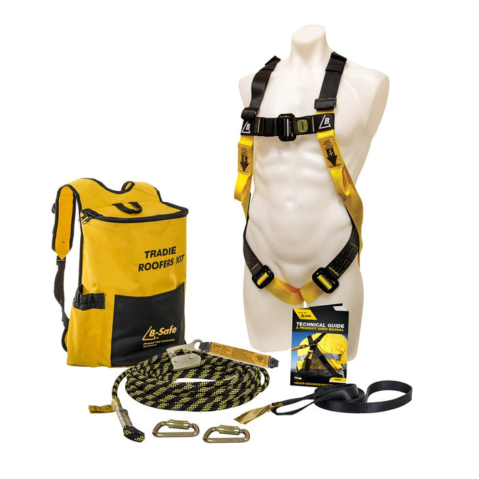 Beaver BK061215TRAD B-Safe Tradie Harness & Roofers Kit