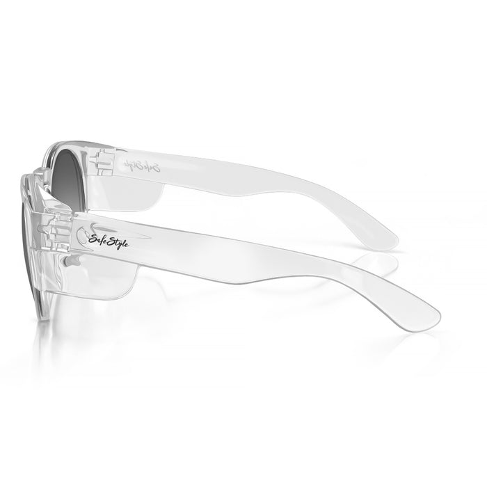 SafeStyle CRCP100 Cruisers Clear Frame Polarised Lens Safety Glasses