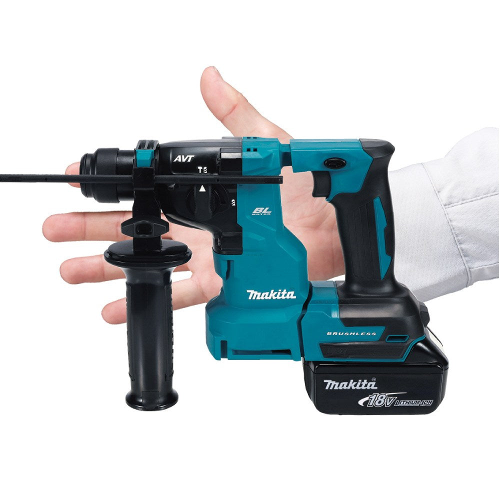 Makita DHR183RTJ 18V 5.0Ah Cordless Brushless Compact Rotary Hammer