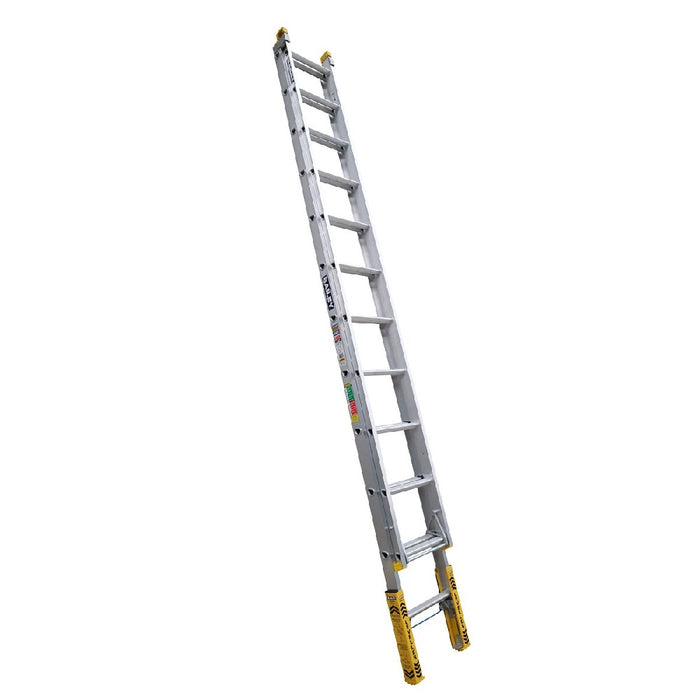 Bailey FS13906 150kg 12 Rung 3.7m/6.2m Aluminium Pro PUNCHLOCK Leveller Extension Ladder
