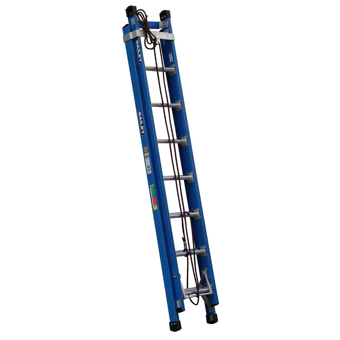 Bailey FS13909 170kg 8 Rung 2.6m/4.1m Pro PUNCHLOCK FXN Fibreglass Extension Ladder