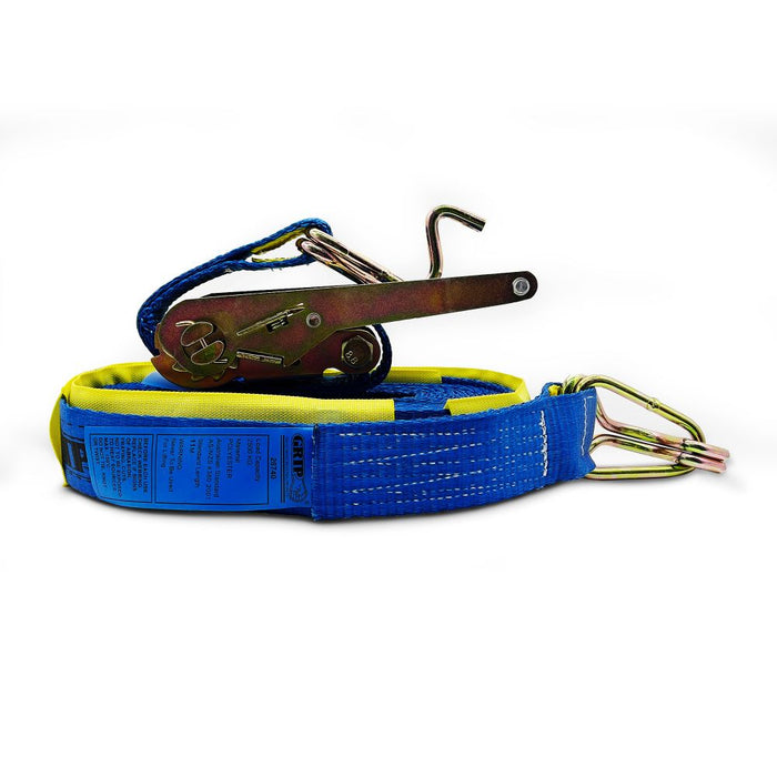 Grip 28740 50mm X 11M Ratchet Tie Down Strap - Bundle of 2