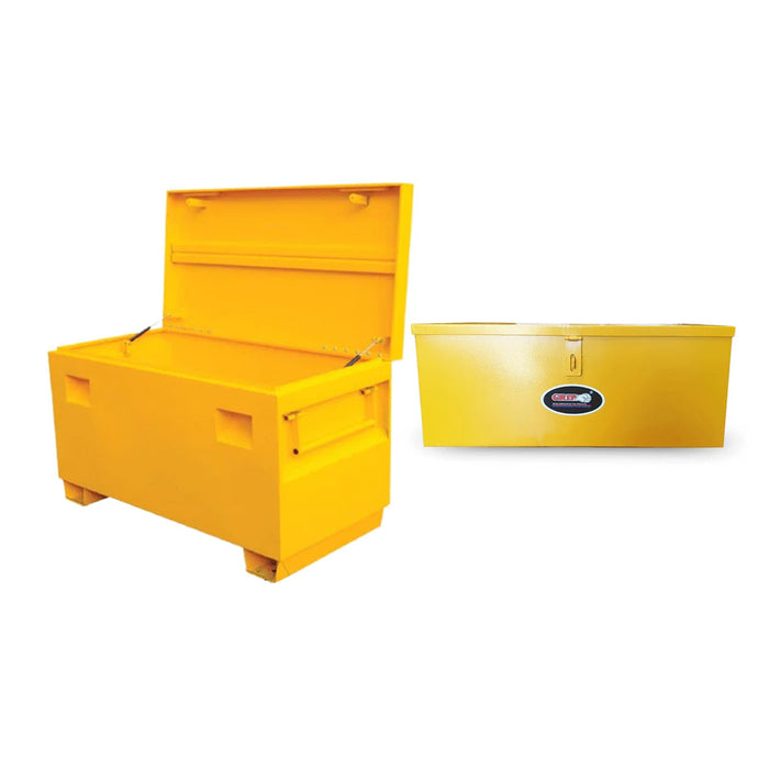 Grip 29292 Large Steel Site Tool Box and 29290 Truck Tool Box Bundle