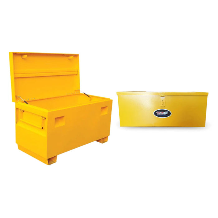 Grip 29294 Large Steel Site Tool Box and 29290 Truck Tool Box Bundle