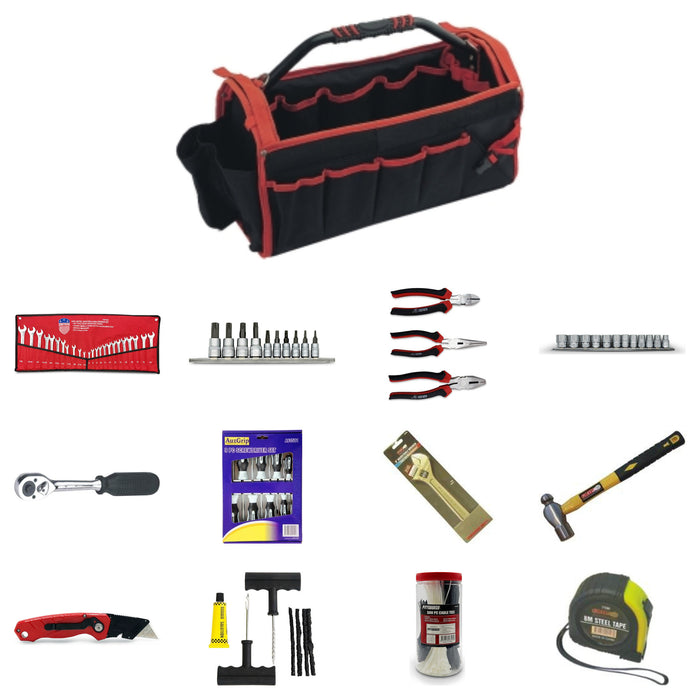 Grip Weekend Warrior 40 Piece Tote Tool Kit - all 13 products included