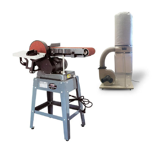 Grip 50515 Belt & Disc Sander + GDC3 Dust Collector Bundle
