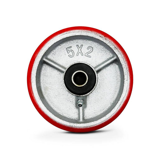 Grip 52161 125mm 280kg Poly Moulded Cast Iron Wheel