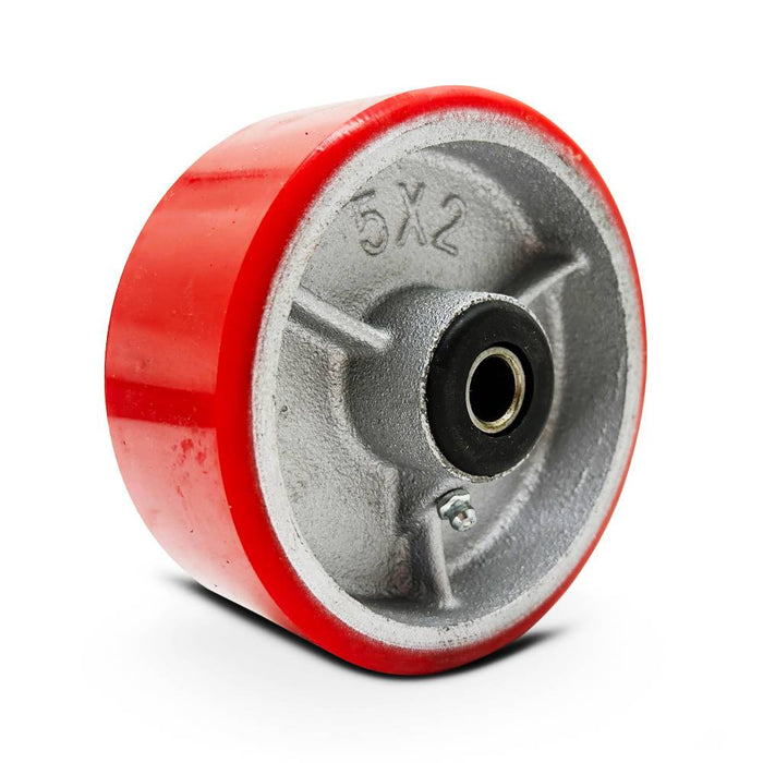 Grip 52161 125mm 280kg Poly Moulded Cast Iron Wheel
