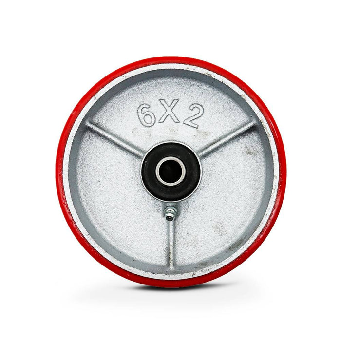 Grip 52162 152mm 400kg Poly Moulded Cast Iron Wheel