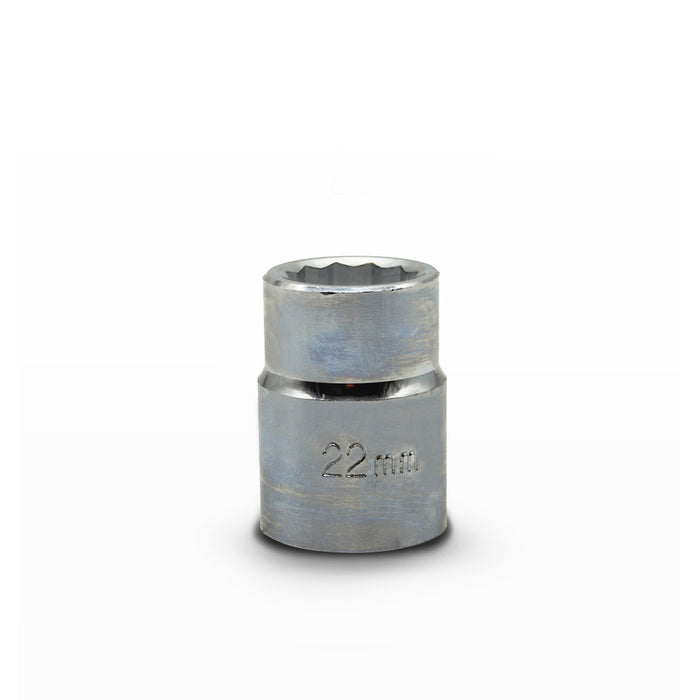 Grip 74050 26 Piece Metric 3/4" & 1" Square Drive 21-65mm 12 Point Socket Set