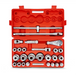 Grip 74050 26 Piece Metric 3/4" & 1" Square Drive 21-65mm 12 Point Socket Set