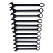 Pittsburgh P89082 11 Piece 34-50mm Heavy Duty Jumbo Combination Spanner Set