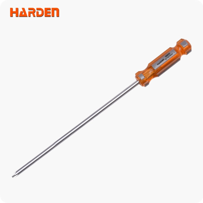 Harden 550230 PH2 x 150mm Philips Screwdriver With Transparent Handle Front