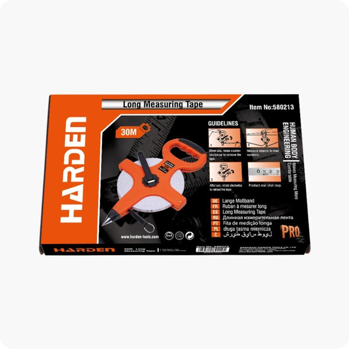 Harden 580215 50m x 12.5mm Measuring Tape PKG
