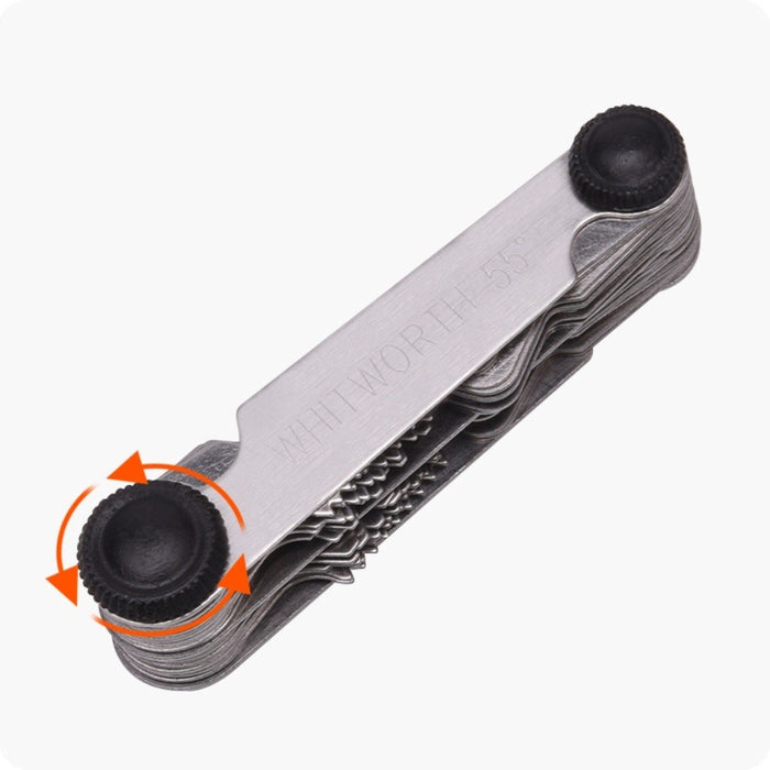 Harden 580412 52 Pieces Screw-pitch Gauge Front