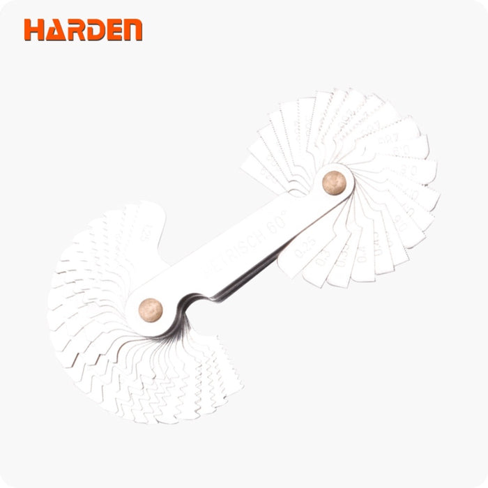 Harden 580412 52 Pieces Screw-pitch Gauge Front