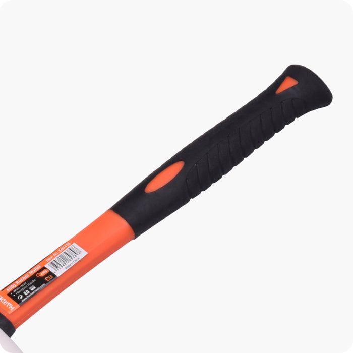 Harden 590437 680g (20oz) White Rubber Mallet with Fiberglass Handle CloseUp