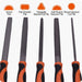 Harden 610631 200mm 5 Pieces Metal File Set Close Up