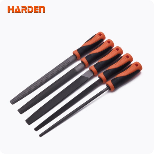 Harden 610631 200mm 5 Pieces Metal File Set Front