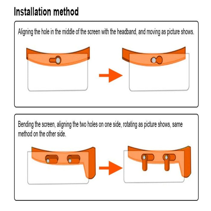 Harden 780502 275mm Face Shield Helmet Installation