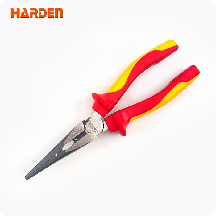 Harden 800108 8“ (200mm) Insulated Long Nose Pliers Front