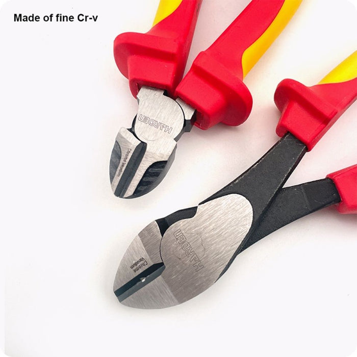 Harden 800127 7'' Insulated Diagonal Cutting Plier CloseUp