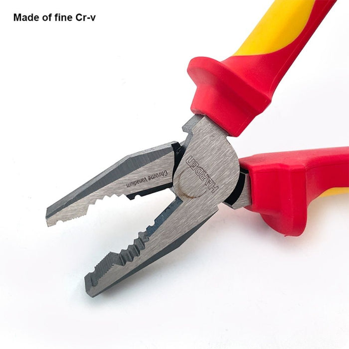 Harden 800138 8'' Insulated Combination Plier CloseUp