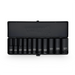 AuzGrip A84611 11 Piece SAE 6 Point 1/2" Square Drive Deep Impact Socket Set