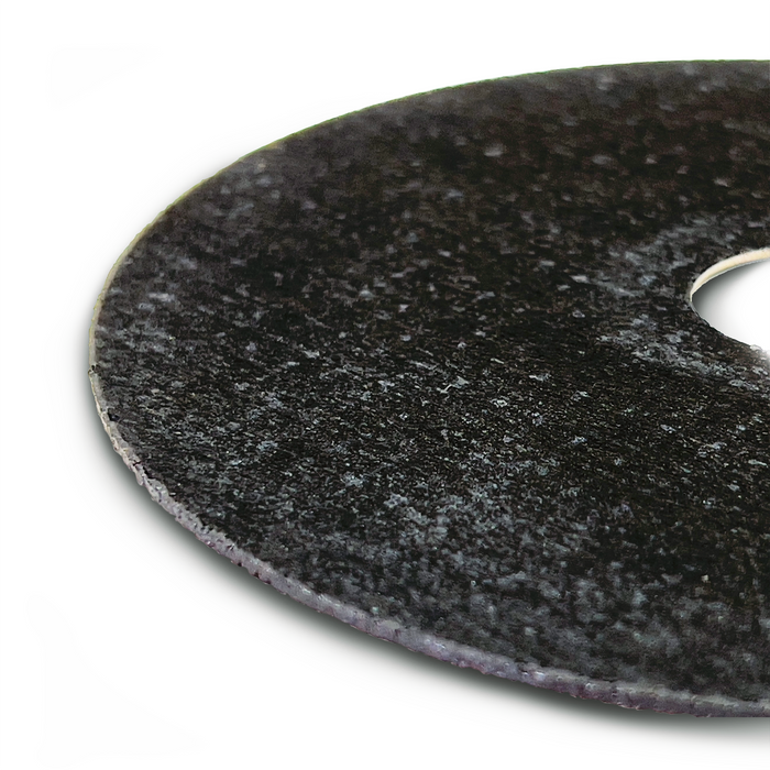 Insize IN-125CI-10 125mm x 1.0mm x 22.2mm Flat Inox Cutting Disc Closeup