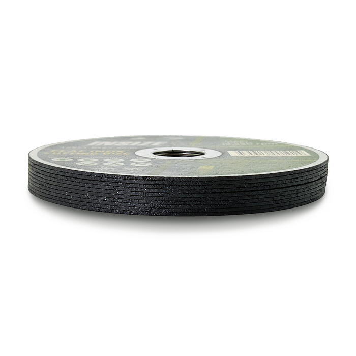 Insize IN-125CI-10 125mm x 1.0mm x 22.2mm Flat Inox Cutting Disc pack of 10