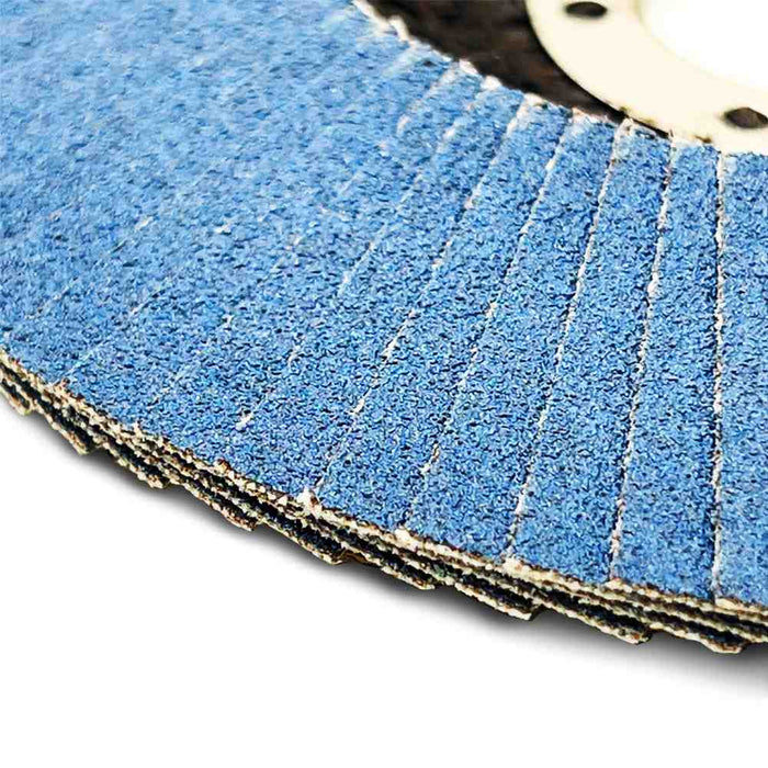 Insize INFDZ125120 125mm x 22mm 120 Grit Zirconium Flap Disc